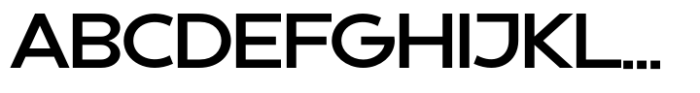 Genzo Regular Font UPPERCASE