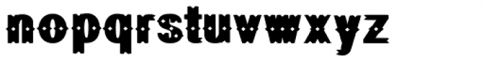 Geodec Bruce Ornamented Font LOWERCASE