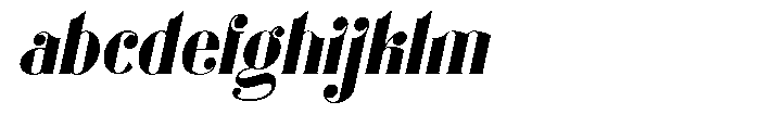 Geoffrey Italic FONT