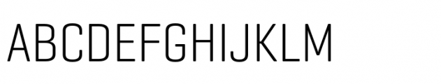 Geogrotesque Condensed Light Font UPPERCASE