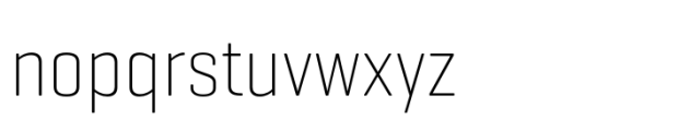 Geogrotesque Condensed Series Geogrotesque Condensed Ultra Light Font LOWERCASE