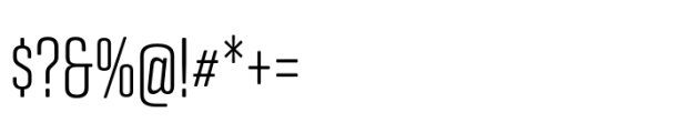 Geogrotesque Condensed Series Geogrotesque XCompressed Light Font OTHER CHARS