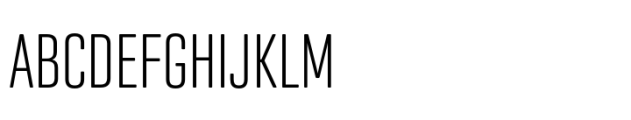 Geogrotesque Condensed Series Geogrotesque XCompressed Light Font UPPERCASE