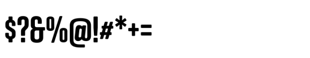Geogrotesque Condensed Series Geogrotesque XCompressed Semi Bold Font OTHER CHARS