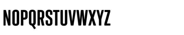 Geogrotesque Condensed Series Geogrotesque XCompressed Semi Bold Font UPPERCASE