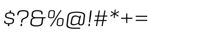 Geogrotesque Expanded Series Geogrotesque Wide Light Italic Font OTHER CHARS