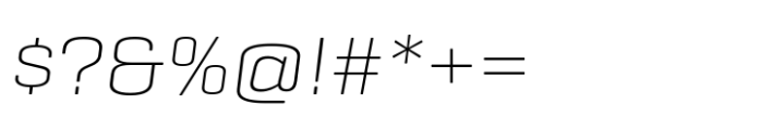 Geogrotesque Expanded Series Geogrotesque Wide Ultra Light Italic Font OTHER CHARS