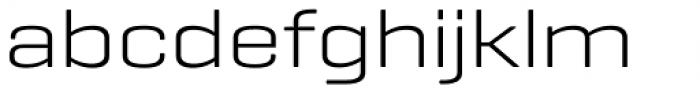 Geogrotesque Extended Light Font LOWERCASE