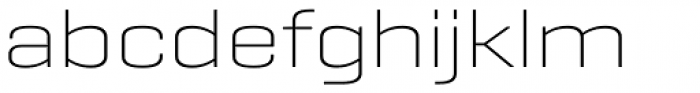 Geogrotesque Extended Ultra Light Font LOWERCASE