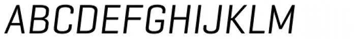Geogrotesque Italic Font UPPERCASE