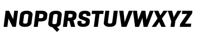 Geogrotesque Sharp Bold Italic Font UPPERCASE