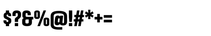 Geogrotesque Sharp Compressed Bold Font OTHER CHARS