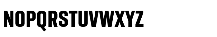 Geogrotesque Sharp Compressed Bold Font UPPERCASE