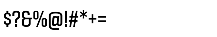 Geogrotesque Sharp Compressed Medium Font OTHER CHARS