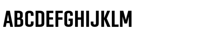 Geogrotesque Sharp Compressed Semi Bold Font UPPERCASE