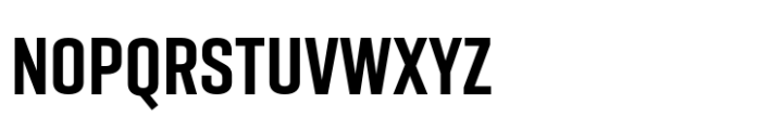 Geogrotesque Sharp Compressed Semi Bold Font UPPERCASE