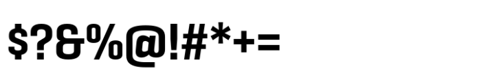 Geogrotesque Sharp Condensed Semi Bold Font OTHER CHARS