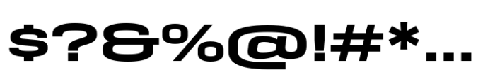 Geogrotesque Sharp Expanded Semi Bold Font OTHER CHARS