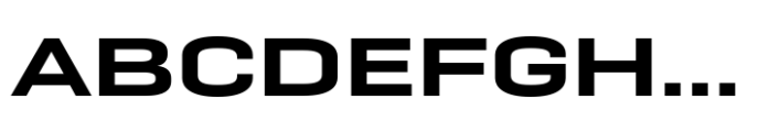 Geogrotesque Sharp Expanded Semi Bold Font UPPERCASE