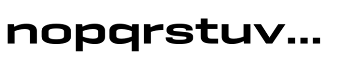Geogrotesque Sharp Expanded Semi Bold Font LOWERCASE