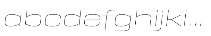 Geogrotesque Sharp Expanded Thin Italic FONT