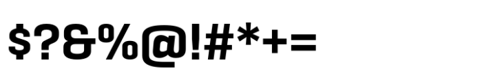 Geogrotesque Sharp Semi Bold Font OTHER CHARS