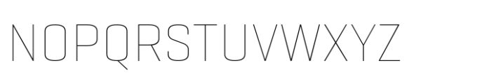 Geogrotesque Sharp Thin Font UPPERCASE