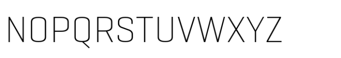 Geogrotesque Sharp Ultra Light Font UPPERCASE