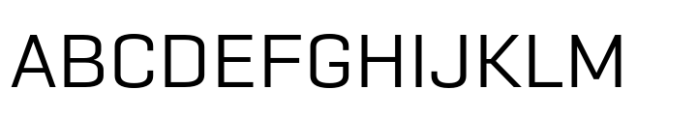Geogrotesque Sharp Wide Regular Font UPPERCASE