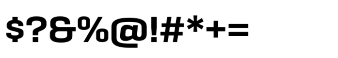 Geogrotesque Sharp Wide Semi Bold Font OTHER CHARS