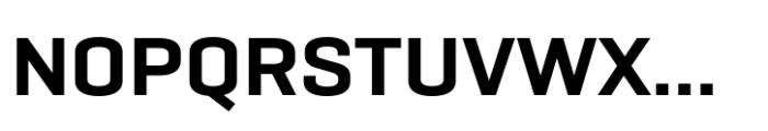 Geogrotesque Sharp Wide Semi Bold Font UPPERCASE