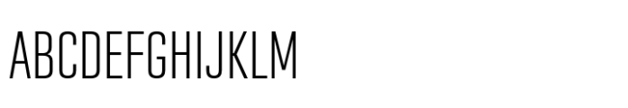 Geogrotesque Sharp XCompressed Light Font UPPERCASE