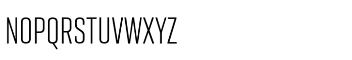Geogrotesque Sharp XCompressed Light Font UPPERCASE