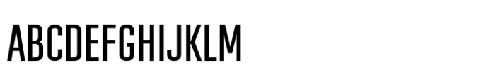Geogrotesque Sharp XCompressed Medium Font UPPERCASE