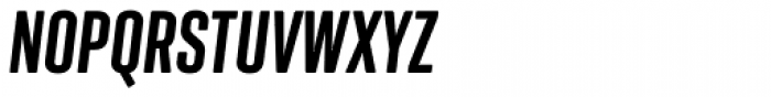 Geogrotesque XComp Semi Bold Italic Font UPPERCASE