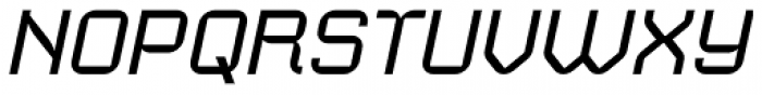 Geomanticus Bold Italic Font UPPERCASE