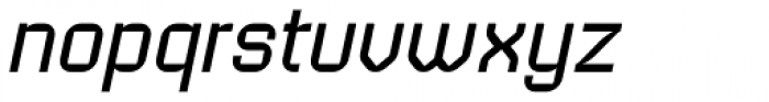 Geomanticus Bold Italic Font LOWERCASE