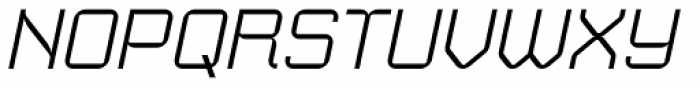 Geomanticus Italic Font UPPERCASE