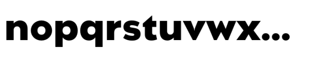Geometos Max Black Font LOWERCASE