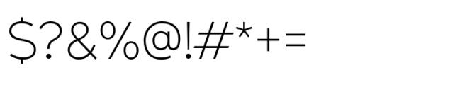 Geometos Max Extra Light Font OTHER CHARS