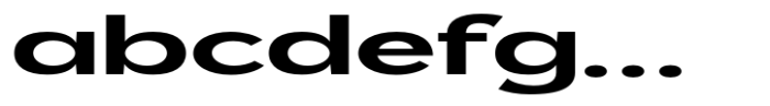 Geometra Sans Bold Expanded FONT