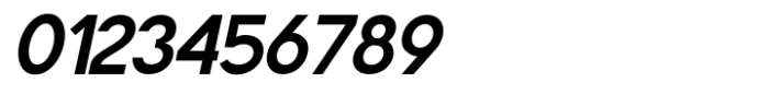 Geometra Sans Bold Slanted Font OTHER CHARS