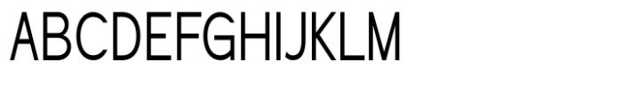 Geometra Sans Condensed Font UPPERCASE