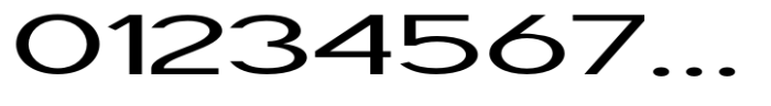 Geometra Sans Expanded Font OTHER CHARS