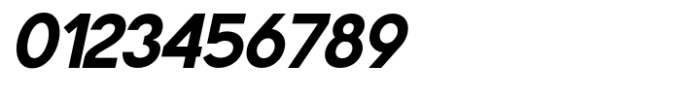 Geometra Sans Extra Bold Slanted Font OTHER CHARS