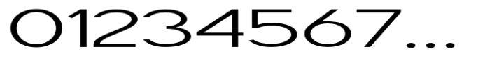 Geometra Sans Light Expanded Font OTHER CHARS