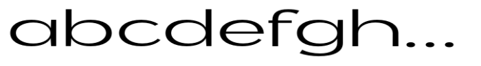 Geometra Sans Light Expanded FONT