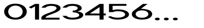 Geometra Sans Medium Expanded Font OTHER CHARS