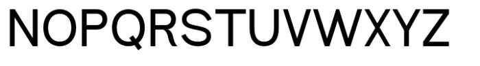 Geometra Sans Medium Font UPPERCASE