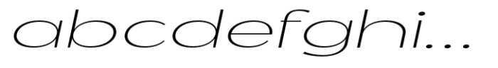 Geometra Sans Thin Expanded Slanted FONT